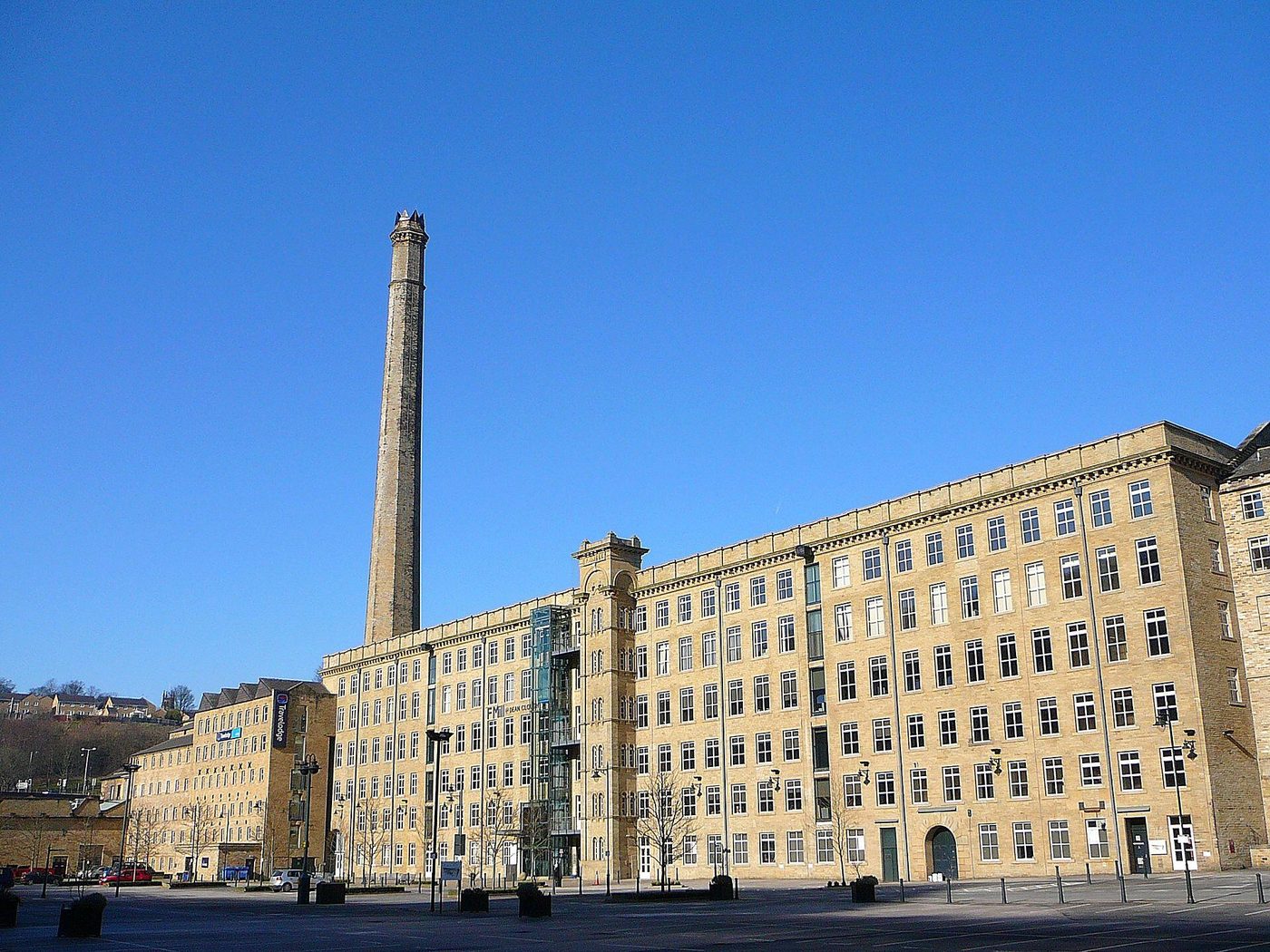Dean Clough mills in Halifax, Calderdale