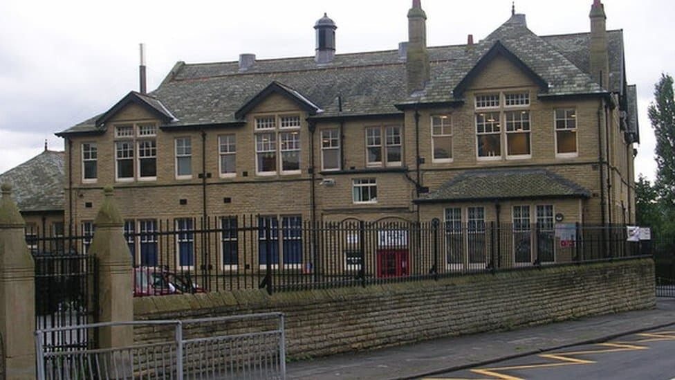 Victorian terraced streets in Birkby, Huddersfield