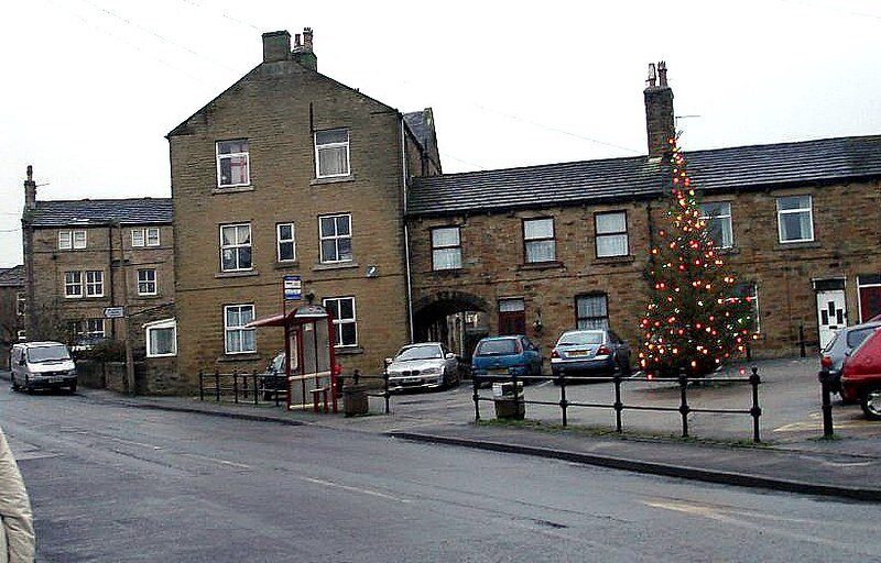The village of Skelmanthorpe south-east of Huddersfield