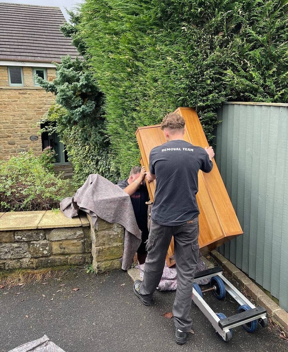 Bellwoods piano removal in West Yorkshire