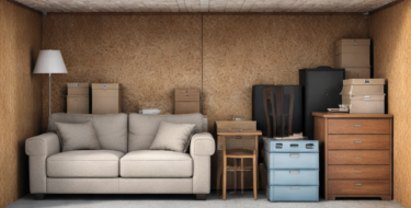 1 bedroom house furniture storage Huddersfield